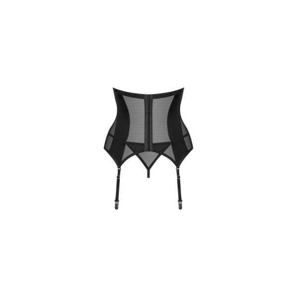 Chic Amoria corset et string - Noir